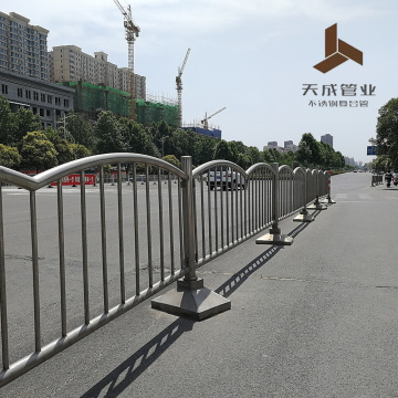 Reinforced Pedestrian Road Collision Barrier