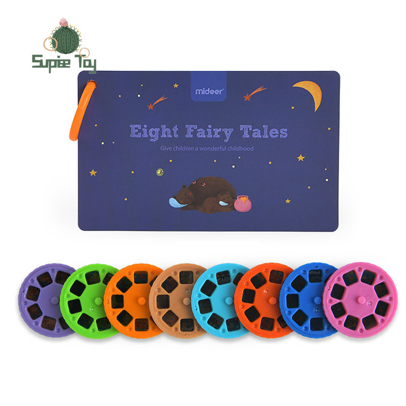 Storybook Torch Projector Kaleidoscope Kids Sky Light Up Baby Toys Kids Learning Educational Toys for Children Fairy Tales Gift