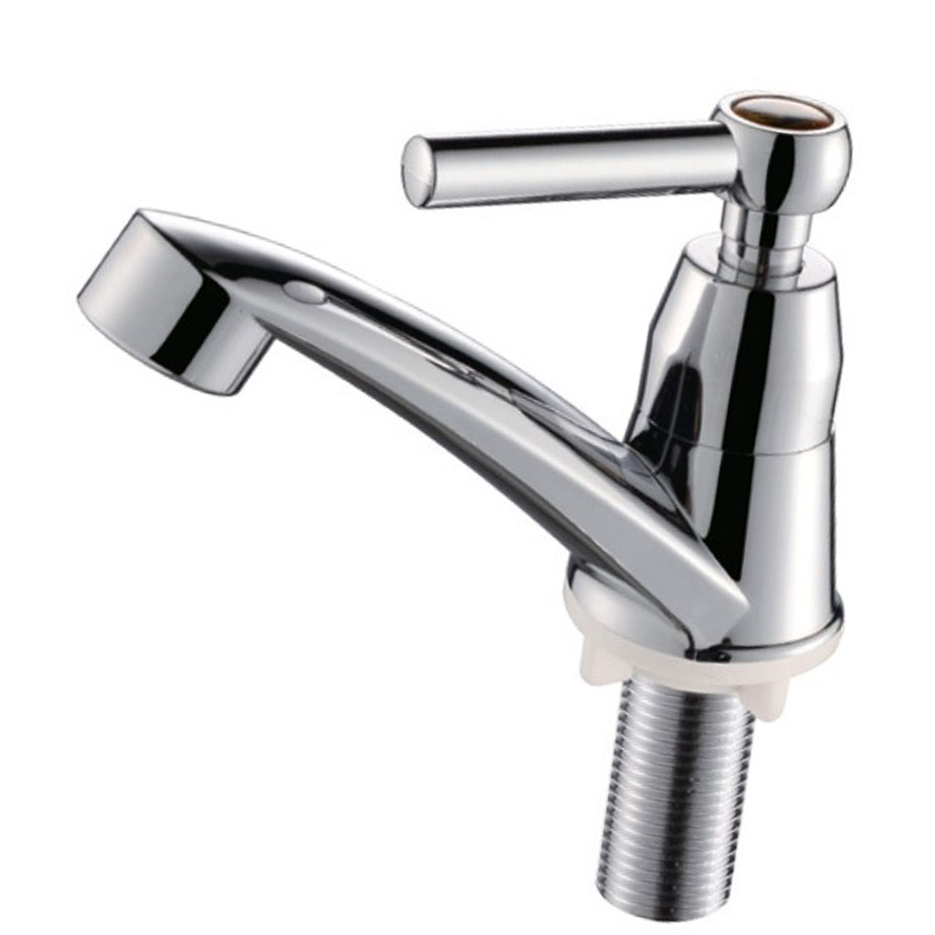 Kitchen Basin Mixer Sink Faucet with Single Handle ABS Plastic Water Faucet Pull Down Tap On - G1/2''