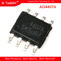 10pcs/lot AO4407A 4407A MOSFET(Metal Oxide Semiconductor Field Effect Transistor) new SOP8
