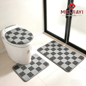 Anti-slip bathroom three-piece set