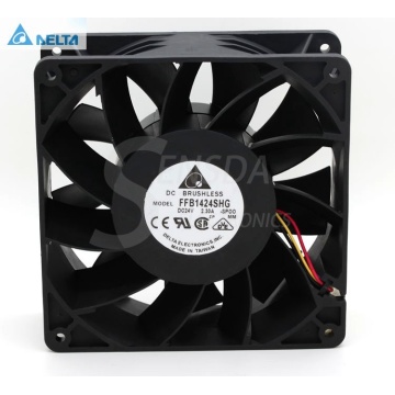 for delta FFB1424SHG 14051 140mm 14cm DC 24V 2.3A industrial pc case server inverter cooling fans blower