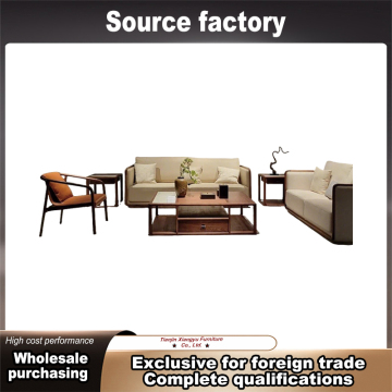 Color Waxed Leather Casual Sofa
