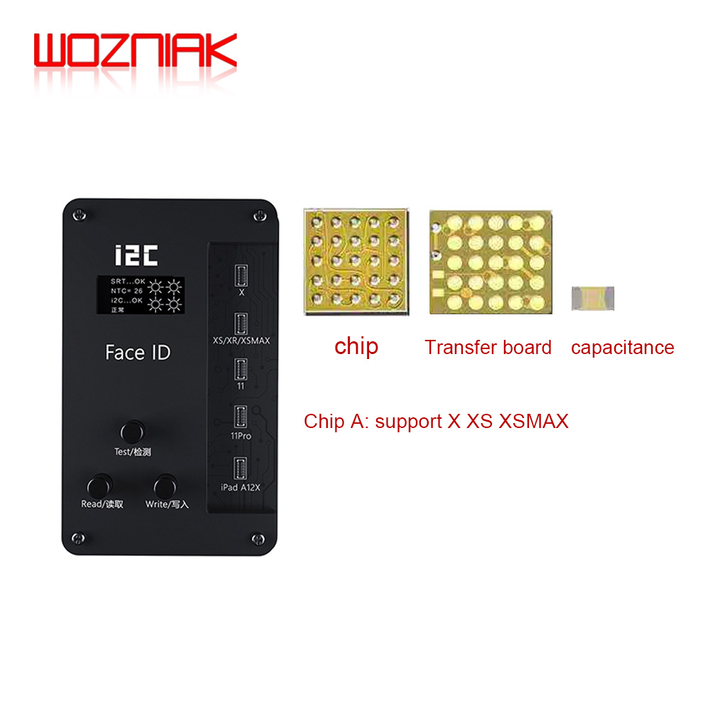 I2C ID IFace-V8 Dot Matrix Programmer Universal chip For iPhone X-11 pro max & iPad A12 Face ID Reading Writing Programmer IC