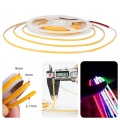 Super Thin 2.7mm COB LED Strip 480LEDs/M