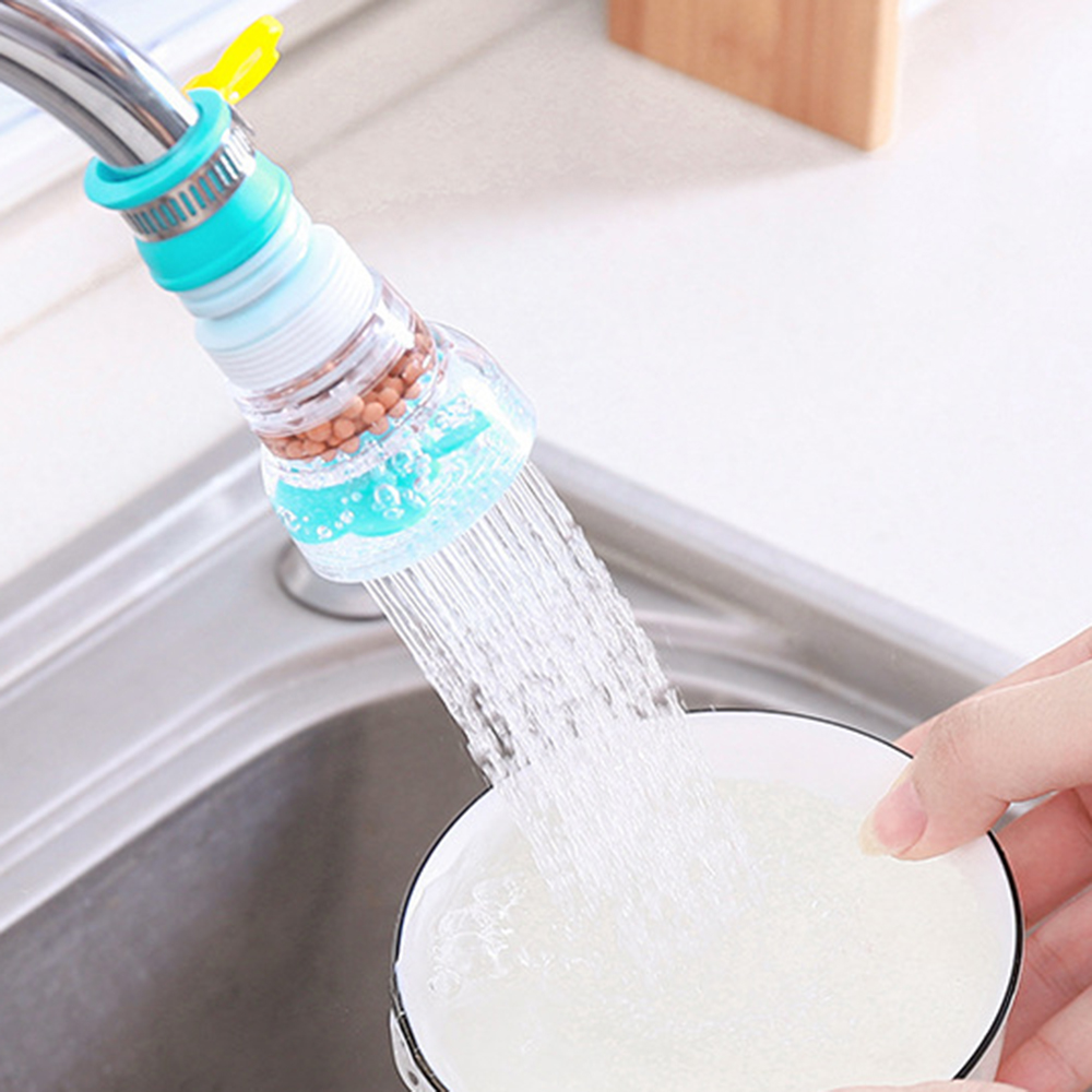 Home Water Saving Tank Retractable Rotating Tap Water Filter Kitchen Bathroom Sink Accessories Spray Filter Faucet Extender