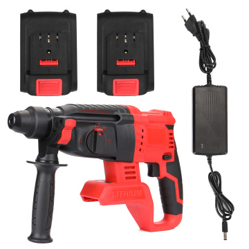 3-level power display Industrial-grade Brushless Rechargeable Lithium Electric Hammer Cordless Impact Drill Electric HammerDrill