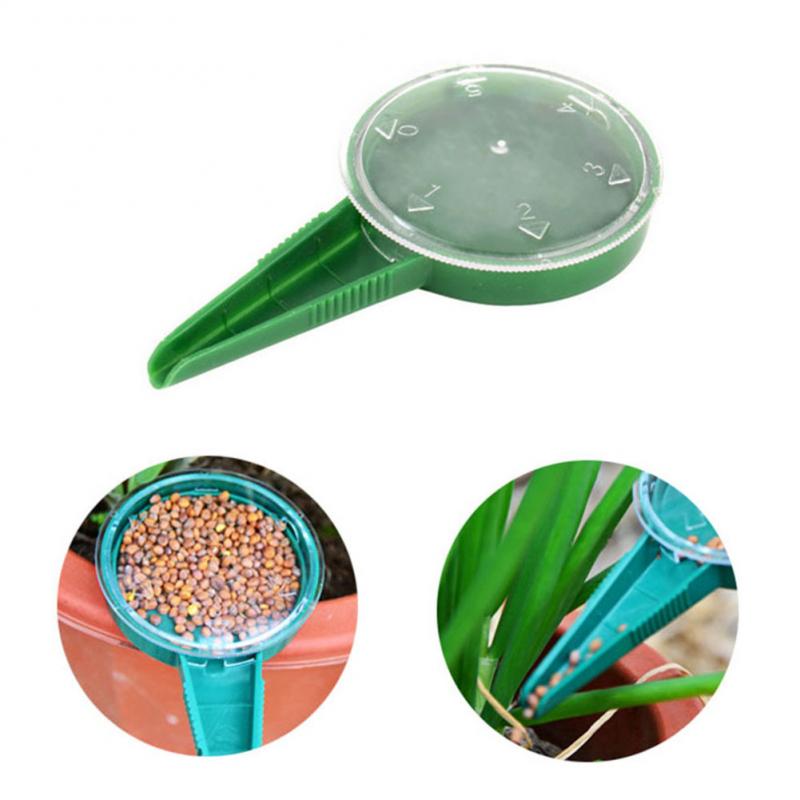 1Pcs Seed Seeder Gardening Tool Mini Hand Plastics Gardening Tools Flower Grass Seeds Seed Drill Seed Drill Helpful Tools Hot