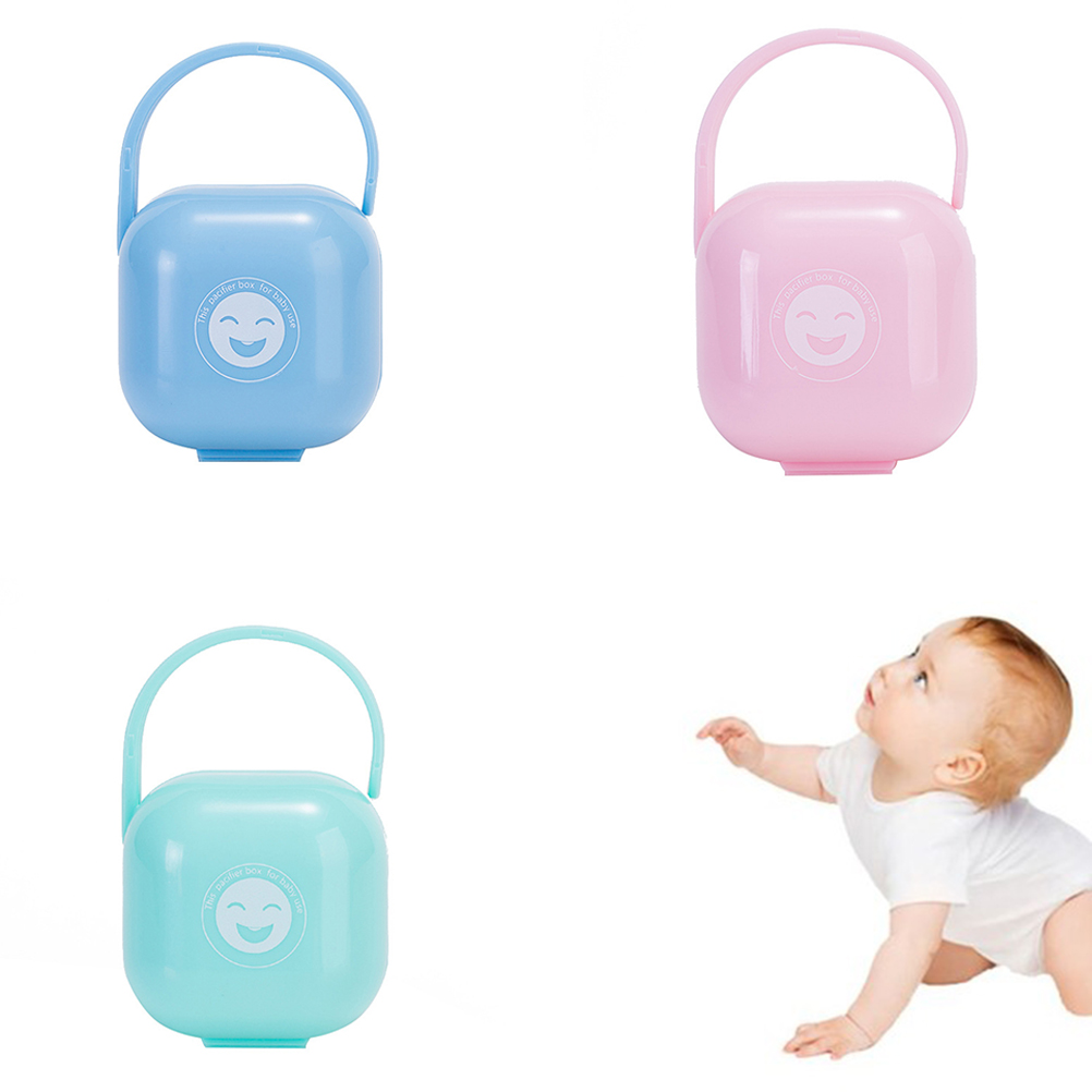 Baby Pacifier Silicone Portable Baby Infant Pacifier Nipple Storage Box Holder Travel Case Baby Soother Container Holder #10