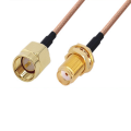 RF radio frequency (RF) sma connector sma male head turns female head RG316 extended antenna feeder communication jump line