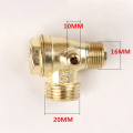 Durable 10*16*20 Air Compressor Adapter Parts Brass Check Valve Replaces Tools