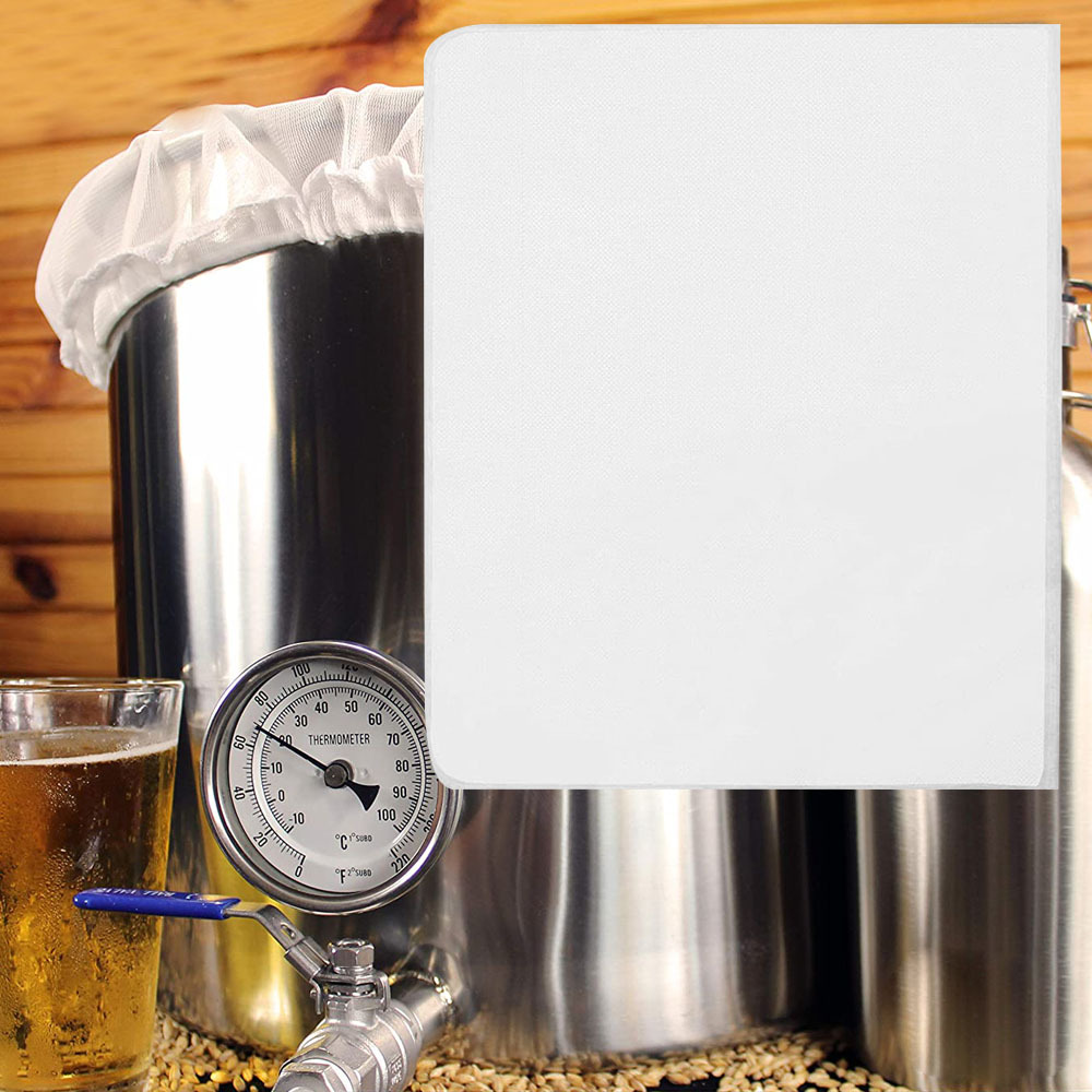 3 Sizes Practical Food Nut Milk Tea Fruit Juice Coffee Wine Nylon Mesh Net Strain Herb Liquid Filter Bag Kitchen Accessories
