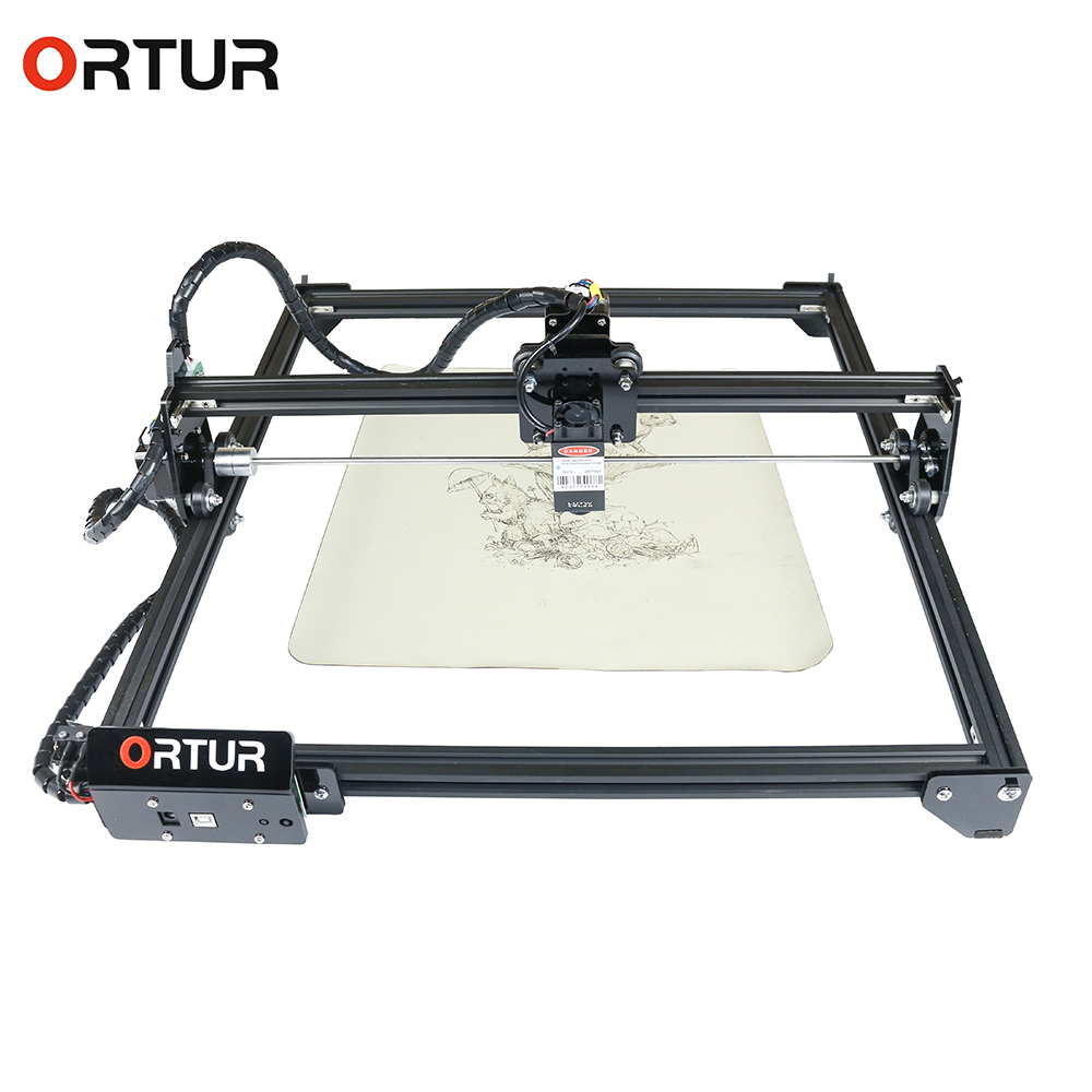 Most Advanced STM32 Motherboard DIY Ortur Laser Master 2 20W Printer Wood Burning Tools with Active Position Protection