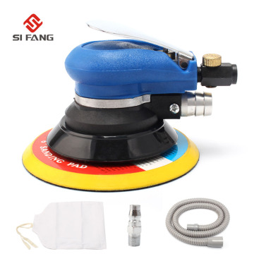 6'' inch 150mm Air Random Orbital Sander With Vacuum Pneumatic Sander Air Tool Polished Grinding Machine Hand Tool