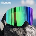 DMAR ski goggles anti-fog Protection keep warm glasses men women snow goggles skating mask
