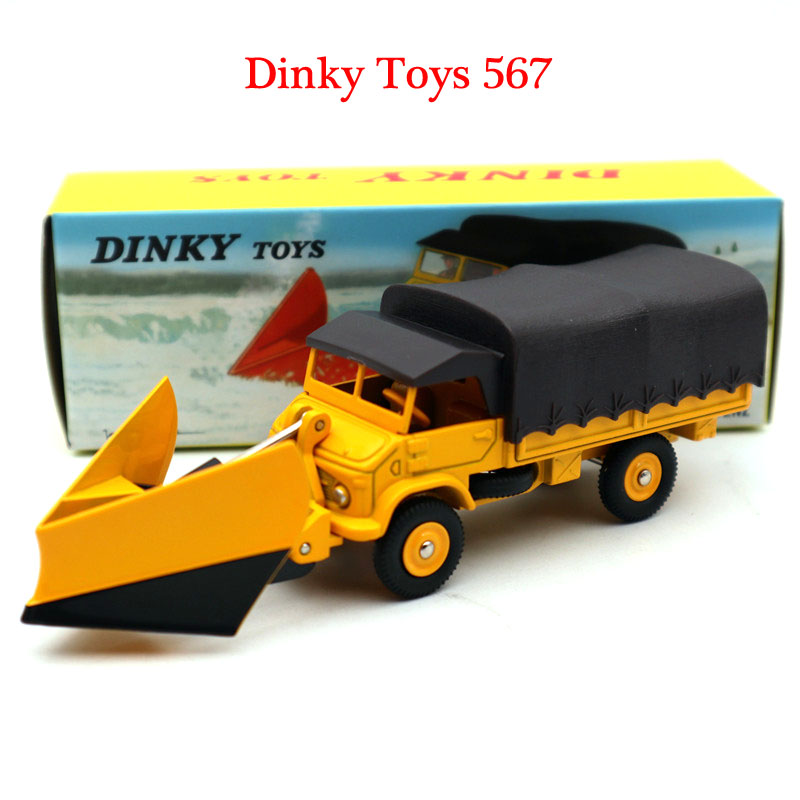 Atlas Dinky Toys Series Truck Engineering Vehicle Racing Car Fire truck Diecast Models Collection Gifts