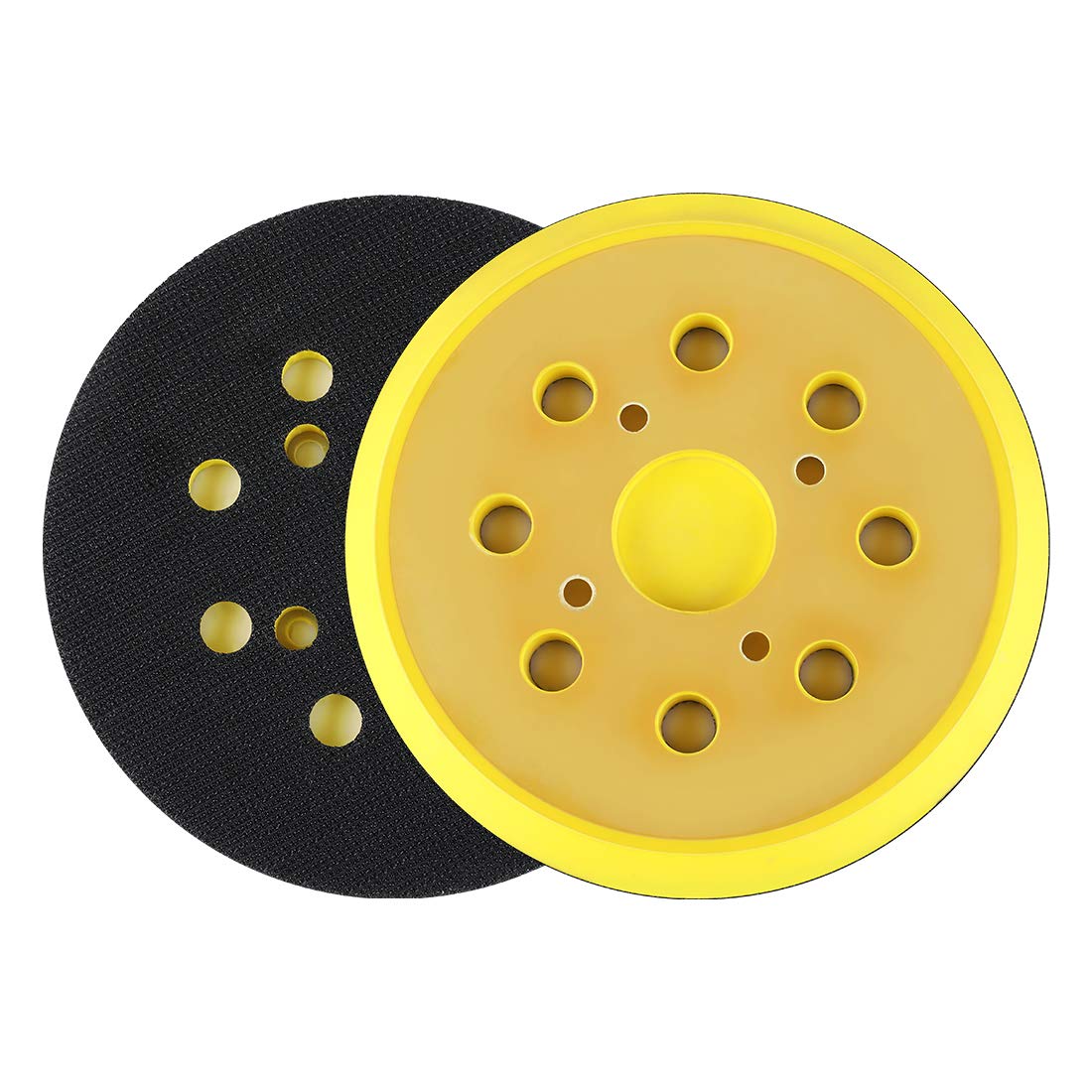 1 Pcs 5Inch 125MM 8-Hole Back-up Sanding Pad Hook and Loop Sander Backing Pad for Electric Grinder Power Tools Accessories