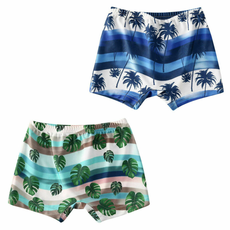 New 2020 summer toddler kid baby boy floral swim trunks beach pants shorts