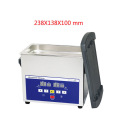 Commercial Ultrasonic Cleaner Household 80W Dental Instrument Ultrasonic Cleaner Hardware Cleaning Machine with Mesh Basket