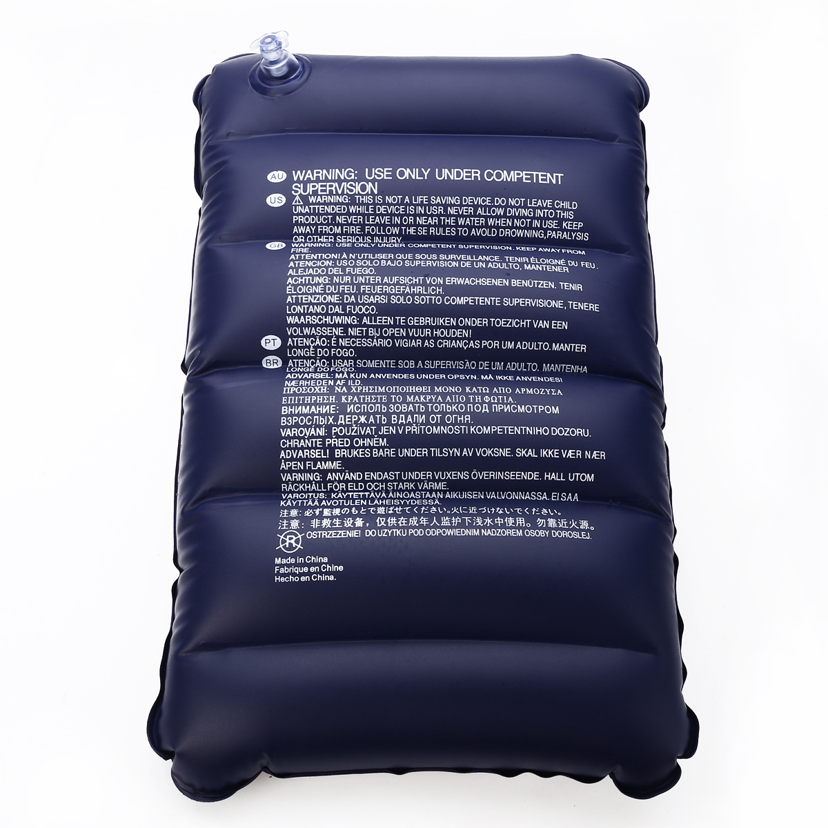 Outdoor 47x30cm Inflatable Pillow Travel Outdoor Comfortable Protect Head Neck Inflatable Air Pillow Cushion Camping Mat New
