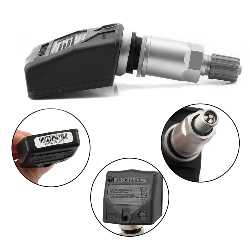 1PC/4PCS Tire Pressure Sensors For Nissan Titan 40700-1AA0D 407001AA0D Tire Pressure Monitoring System TPMS Sensor For Car Alarm