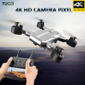 2020 New Mini Drone 4K 1080P HD Camera WiFi Fpv Air Pressure Altitude Hold Black And Gray Foldable Quadcopter RC Dron Toy