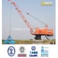Mobile type column mounted port slew jib crane