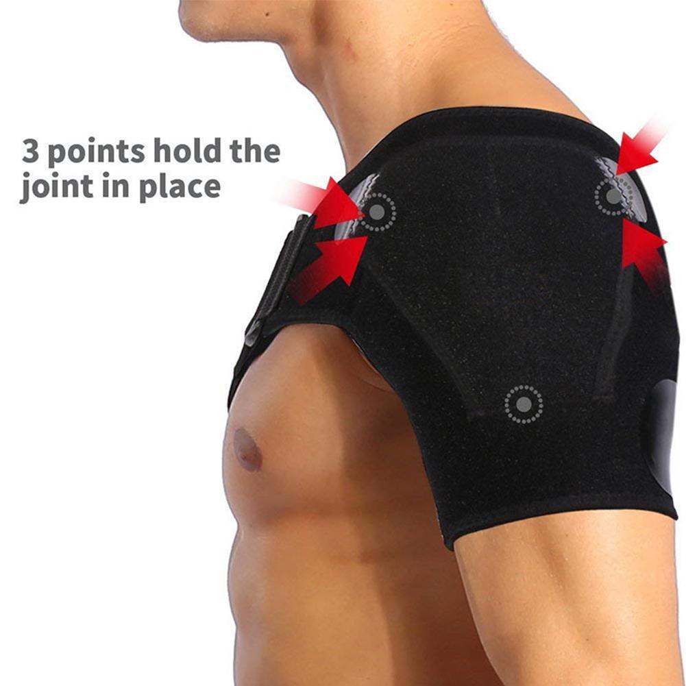 1Pcs Breathable Fitness Shoulder Pad Sport Pain Relief Man Support Protector Workout Bandage Wrap Elastic Shoulder Elastic V7Q7