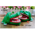 Creative Parent child interaction toy green Bite finger alligator extract a tooth classic child game practical joke toy