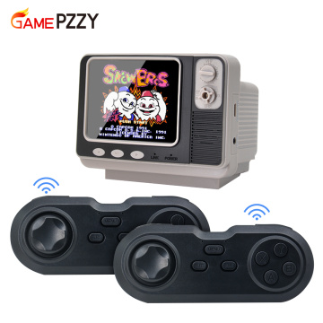 Mini Retro TV Game Console Handheld Video Game Console with 2 Wireless Controllers Built-in 108 Different Games For NES AV Out