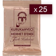 Mehmet Efendi Turkish coffee 100 G x 25 PCs