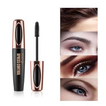 New 4D Silk Fiber Lash Mascara Waterproof Long-lasting Mascara For Eyelash Extension Black Thick Lengthening Eye Lashes TSLM2