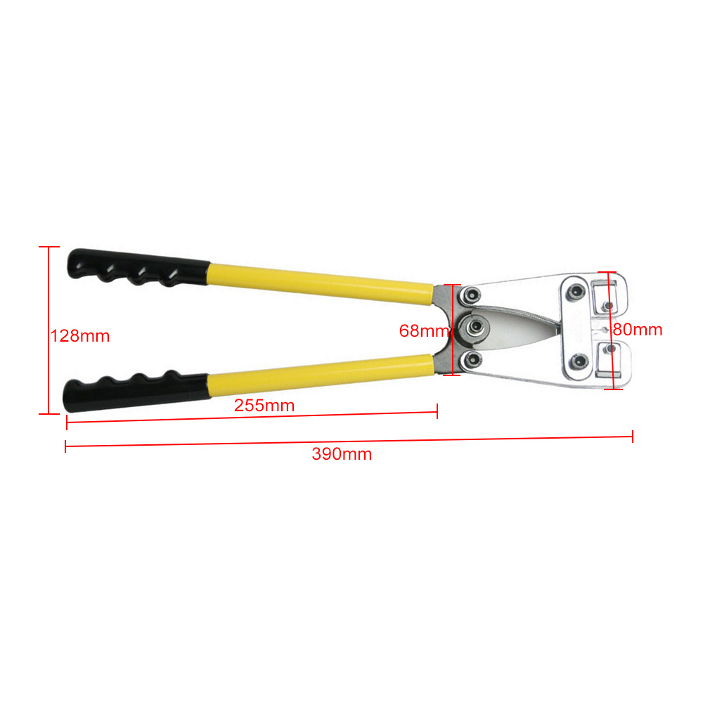 Hydraulic Crimping Pliers Wire Stripper Multi Tool Alicate Cable Plier JY-0650A Range Mechanical Crimper Crimping Hand Tool