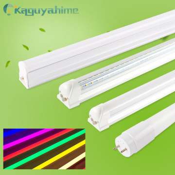 =(K)= RGB Color T5 T8 Tube Light LED 220V 30CM 60CM RGB Fluorescent Tube LED T5 Tube Lighting 6W 10W 20W Integrated PVC Plastic