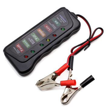 Arcade Original 12V Car Digital Battery Checker Tester Alternator 6 LED Lights Display for Cars Vehicle Motorcycle Batteries