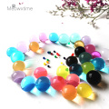 12bags 1000pcs/bag 2.5-3mm Pearl Shaped Crystal Soil Water Beads Mud Grow Magic Jelly balls wedding Home Decor