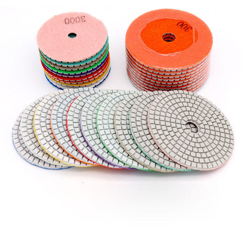 1pcs Wet Diamond Grinding Disc Polishing Pad for Granite Marble Stone Marble Concrete Stone Grinding Discs