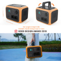 Portable Generator Power Station 500Wh Solar Generator 2AC Outlet 300W Lithium Emergency Battery for Outdoor AC/Car/Sun Recharge