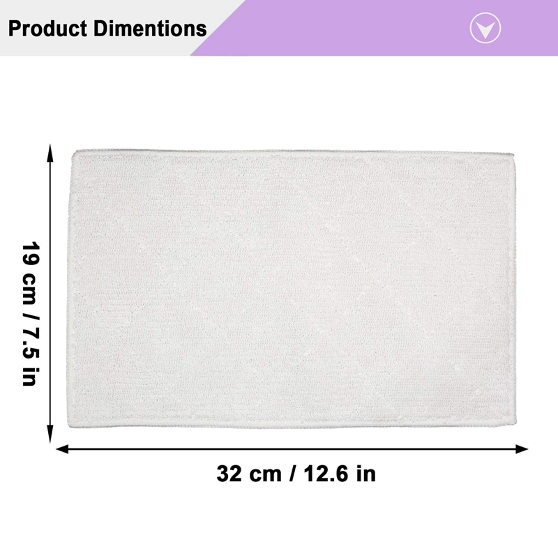 8 Pack Steam Mop Replacement Pads for Light 'N' Easy Cleaning Steam Mop S3101 S7326 Steam Cleaner