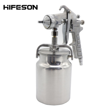 Air Spray Brush Gun 1.8mm 1000cc HF-PQ2 Pneumatic Mini Paint Spray Gun Tool Nozzle AirBrush Pen for Car Commercial Painting