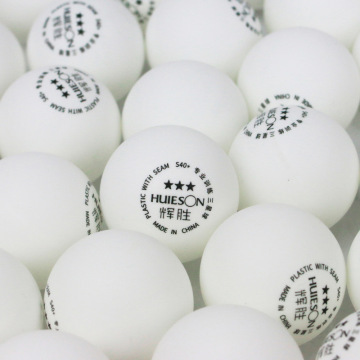 100pcs/pack 3-Star New Material Environmental Ping Pong Ball S40+ 2.8g ABS Plastic Table Tennis Balls for Competition Training