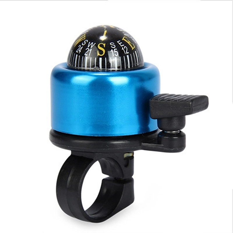 Bicycle compass bell two in one Popular Bike Cycling Sport Handlebar Compass Ring-down Horn Bicycle Bell bells Bicycle