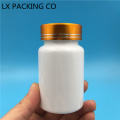 200 pcs Free Shipping 100 ml white Plastic Empty Bottle Powder Pill Candy Bath Salt With Sealing Paste Empty Container