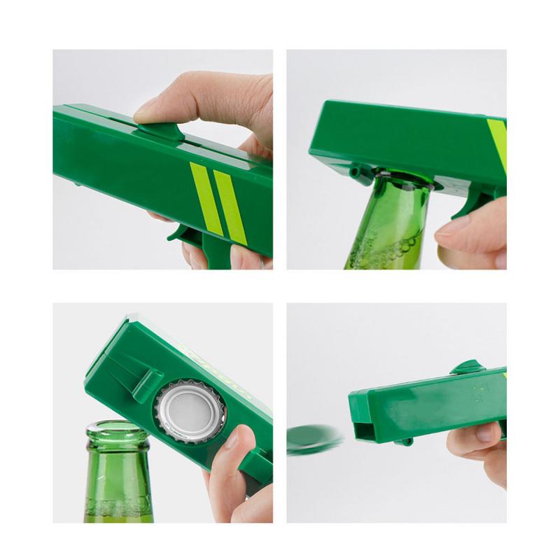 Bottle Openers Cap Gun Launcher Shooter Bottle Opener Beer Openers Shoots Firing Corkscrew Crea Openers Kitchen Tools