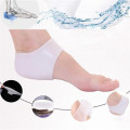 1Pair Silicone Heel Protector Breathable Heel Guard Foot Skin Pain Relieve Cracked Foot Skin Care Protectors