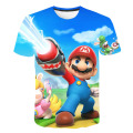 2021 Summer Boy Clothes Girls Shirts 3D Cartoon Printed Children Clothing Baby Boys T shirt Kid Girl Tops Tee Sonic Shirts