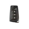 XHORSE XNTO00EN Wireless Universal Remote Key for Toyota Style 3 Buttons Remotes for VVDI Key Tool English Version
