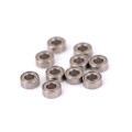 10Pcs/lot High Speed Seat Miniature Model Bearing Steel Shafts MR63ZZ 3x6x2.5mm Mini Steel Roller Bearings Wholesale