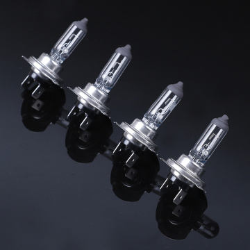 4pcs Warm White Indoor Clear Light H7 Lamp Super Bright H7 Halogen Light Bulb 12V 55W 1500LM Halogen