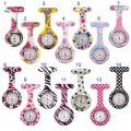 Nurse Watches Printed Style Clip-on Fob Brooch Pendant Pocket Hanging Doctor Nurses Medical Quartz Watch UND Sale